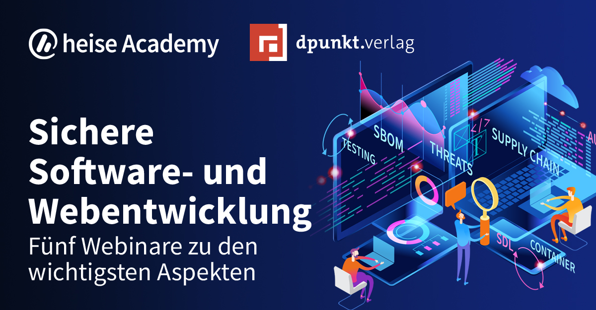 Sichere Software- Und Webentwicklung - Die Webinar-Serie Von Heise